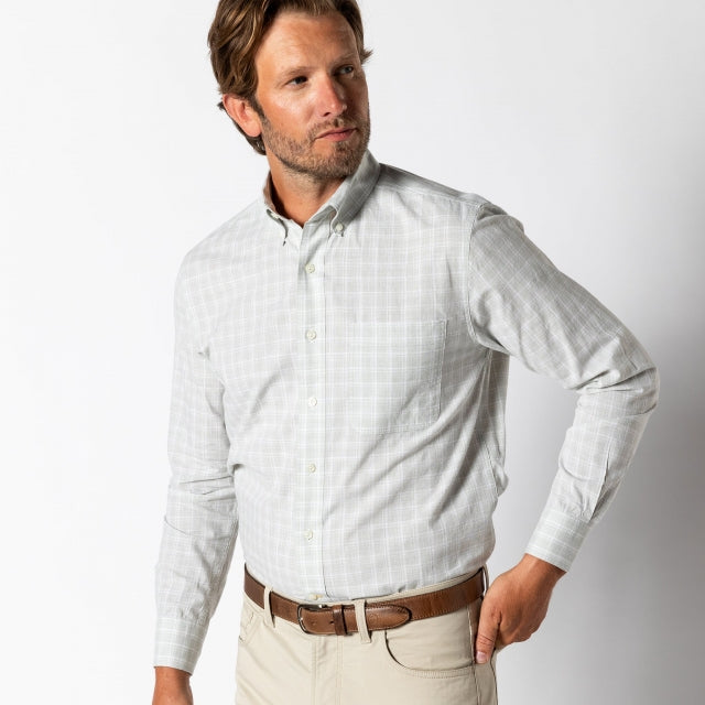 Men's Cotton Slub Sport Shirt - Thorton Plaid