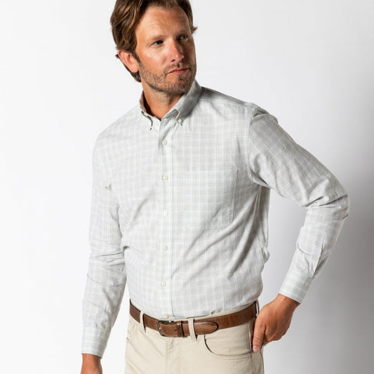 Men's Cotton Slub Sport Shirt - Thorton Plaid